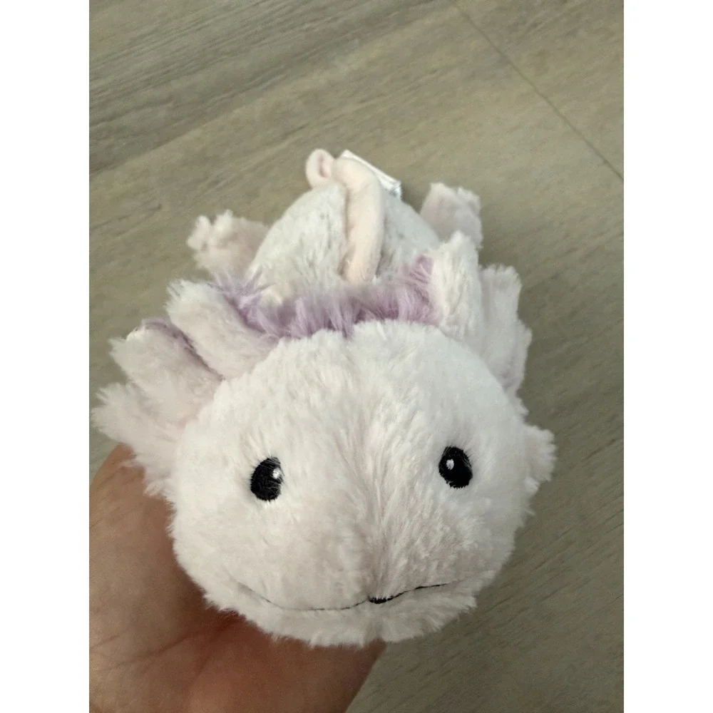 Warmies Cozy Plush - Axolotl Junior Mini Therapy Microwavable Heatable Toy Used‎